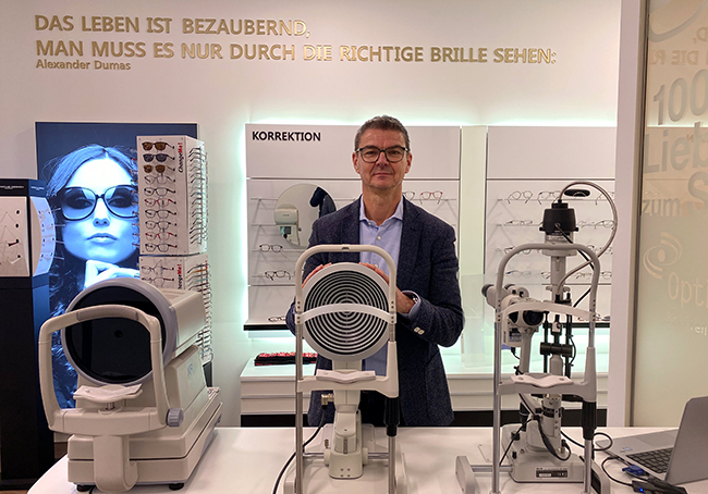 Sehtest bei Optik Oswald und Brillenzeit in Eisenstadt